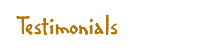 Testimonials